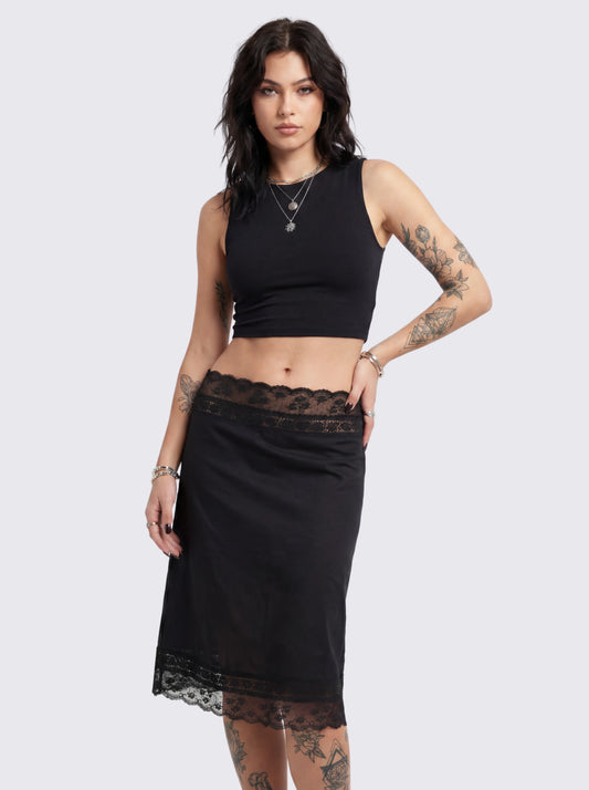 MOONRISE LACE SKIRT